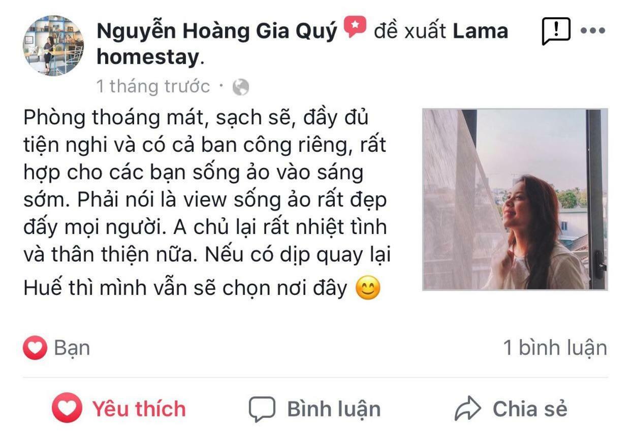 Lama Homestay Hué Extérieur photo