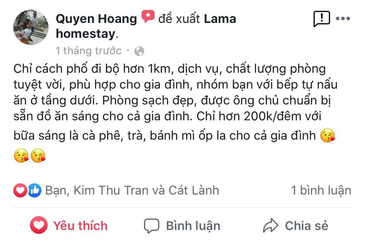 Lama Homestay Hué Extérieur photo