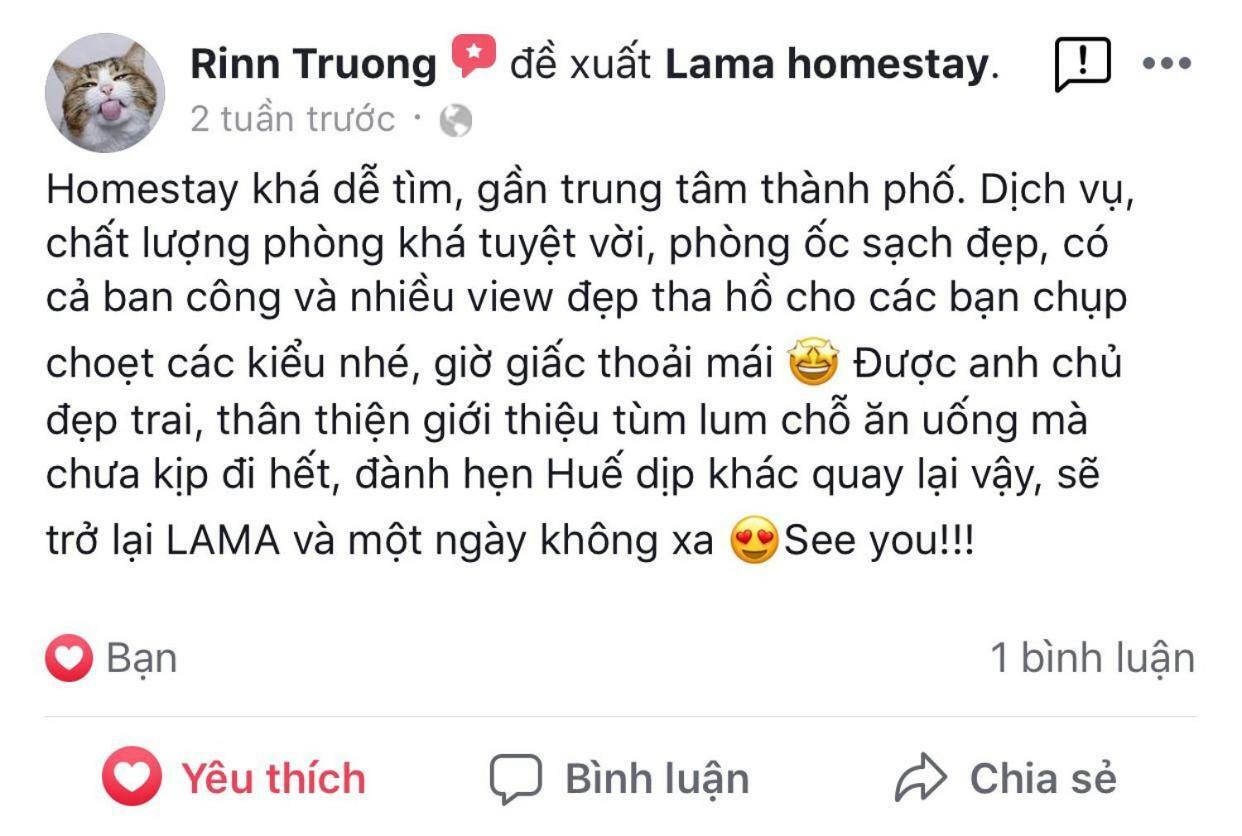 Lama Homestay Hué Extérieur photo